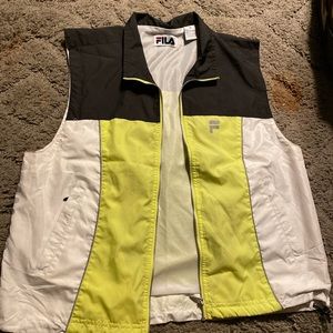 Neon fila sports  vest
